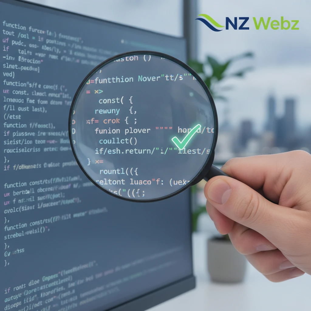 Manual code and website review process